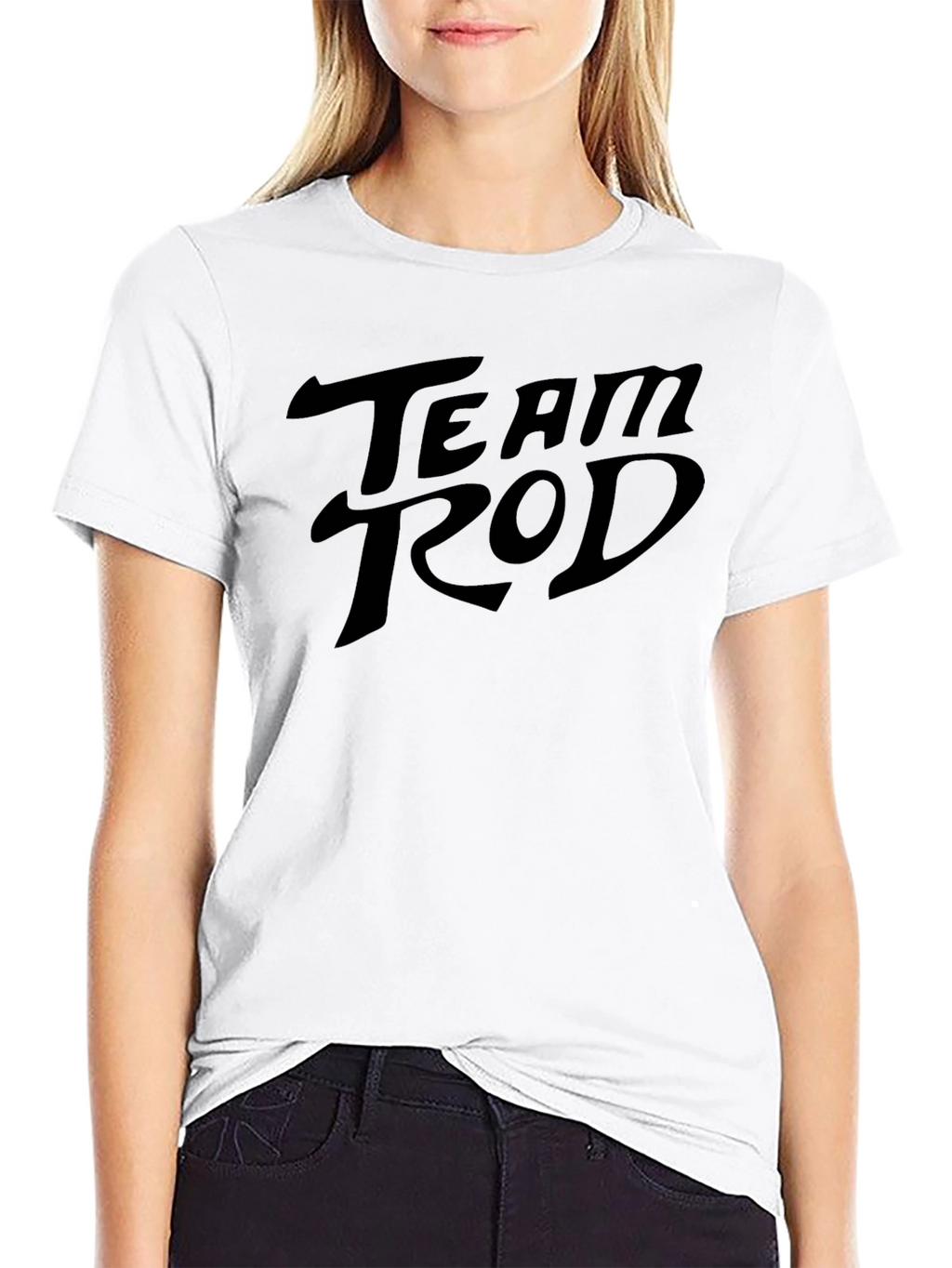 Team Rod Black Graphic T-Shirt