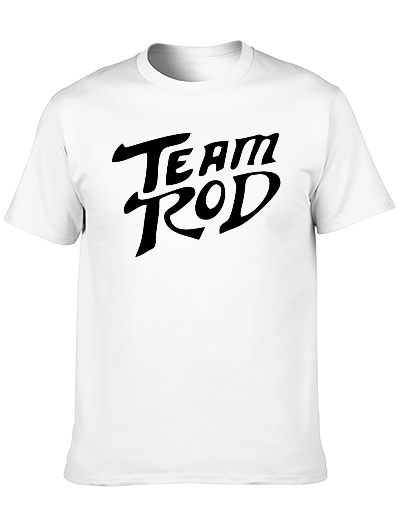 Team Rod Black Graphic T-Shirt