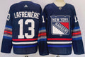 Men's New York Rangers Alexis Lafreniere #13 Navy Game Jerseys