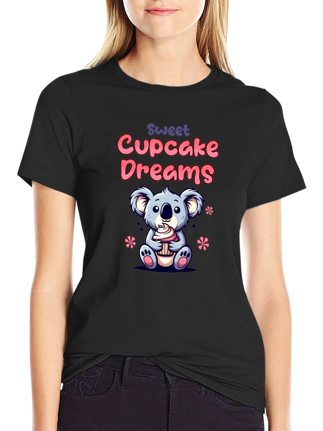 Sweet Cupcake Dreams Koala T-Shirt