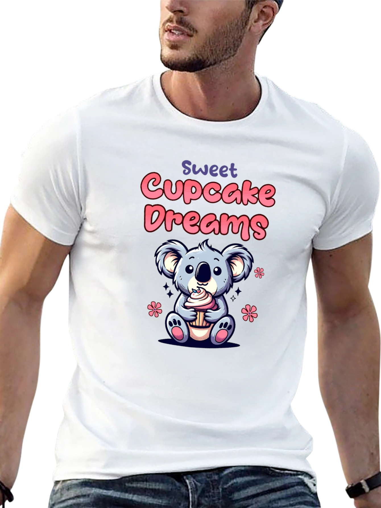 Sweet Cupcake Dreams Koala T-Shirt