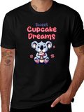 Sweet Cupcake Dreams Koala T-Shirt