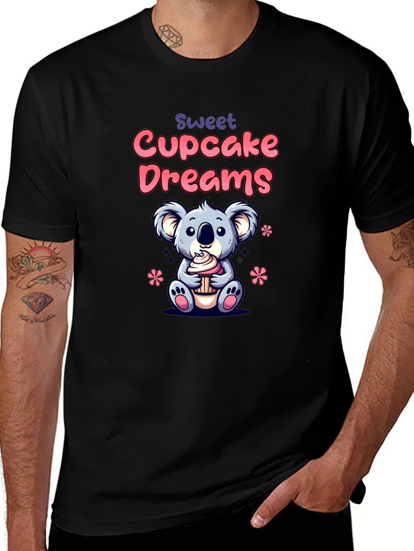 Sweet Cupcake Dreams Koala T-Shirt