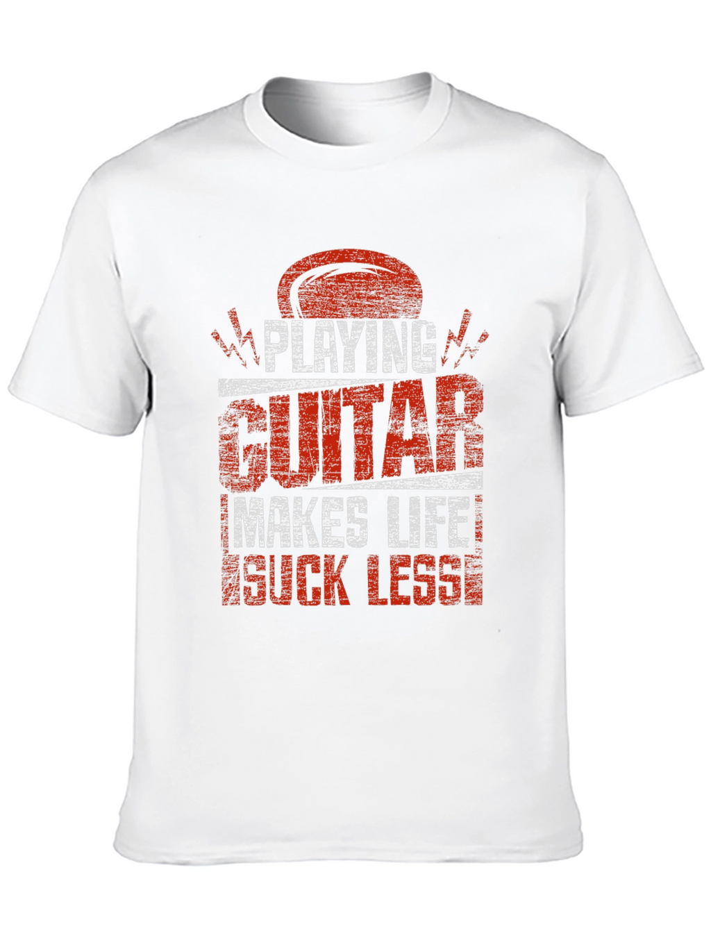 Playing Guitar Makes Life Suck Less T-Shirt