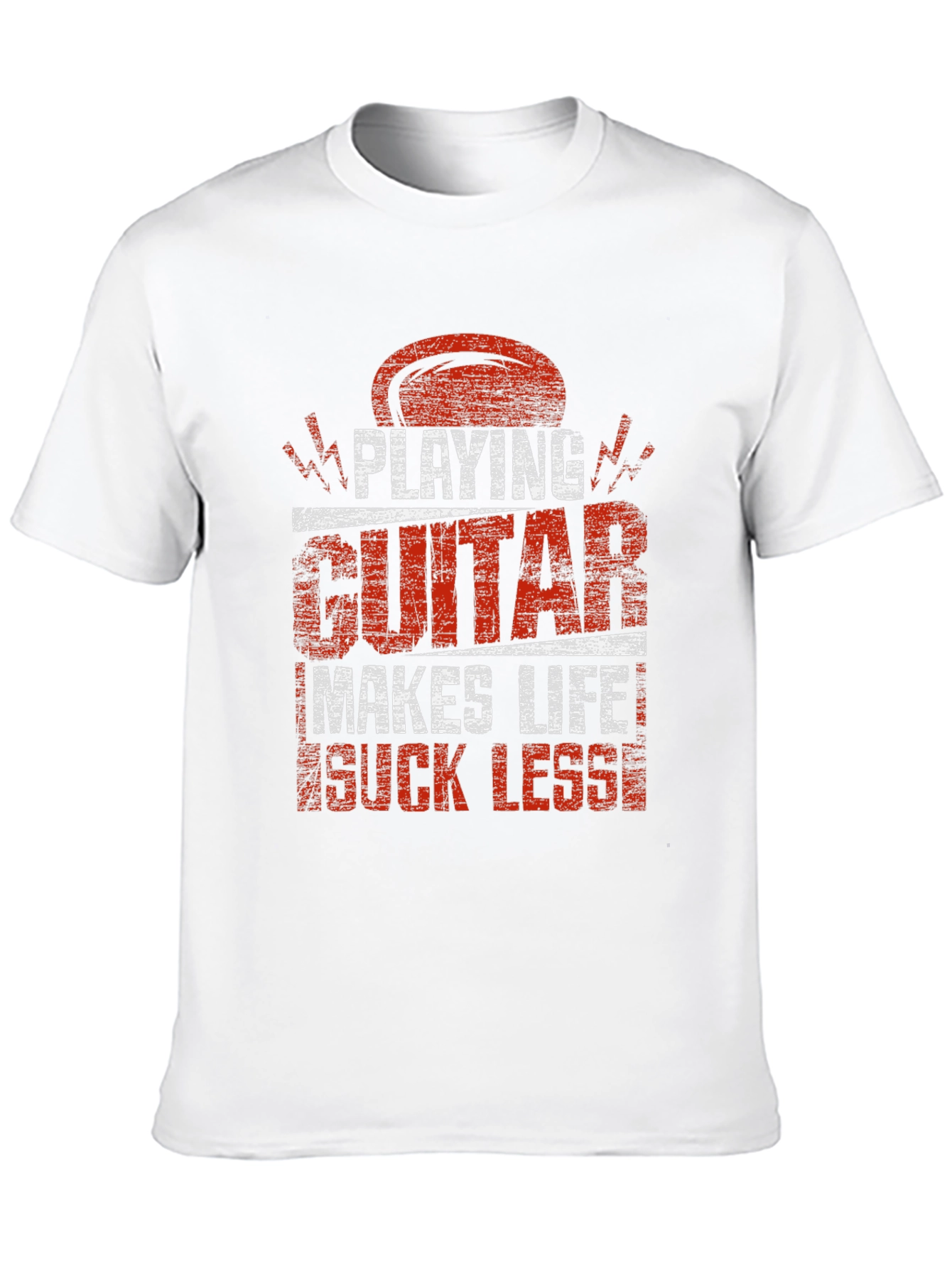 Playing Guitar Makes Life Suck Less T-Shirt