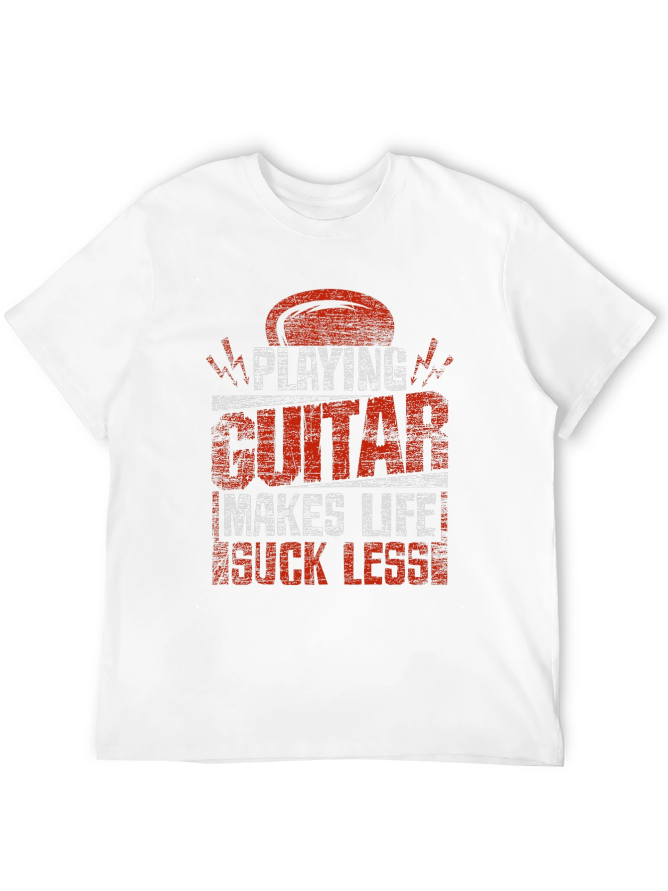 Playing Guitar Makes Life Suck Less T-Shirt