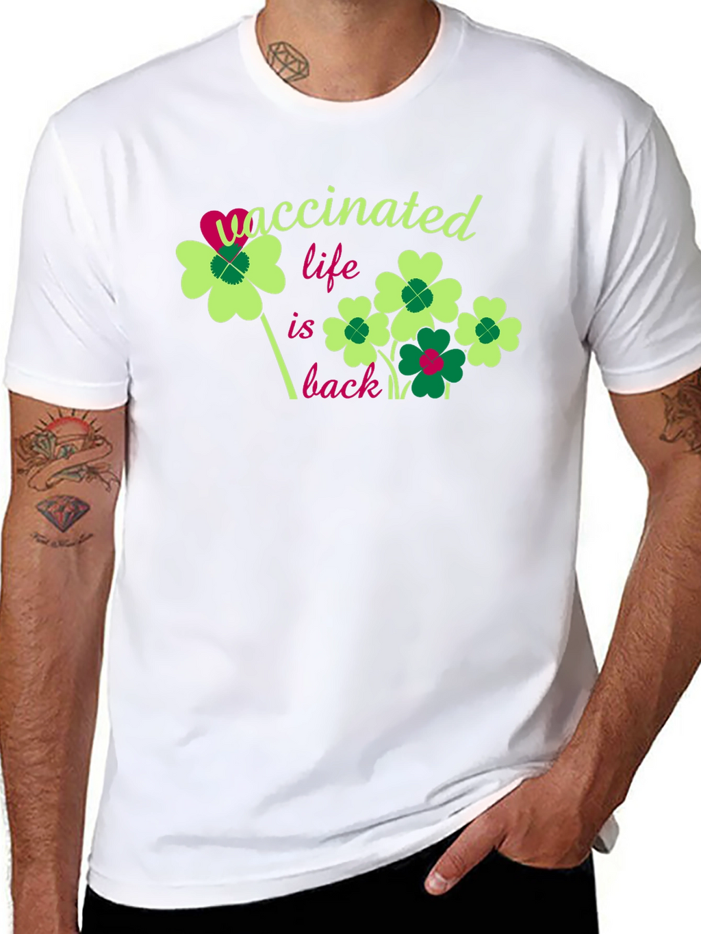 Vaccinated Life is Back T-Shirt