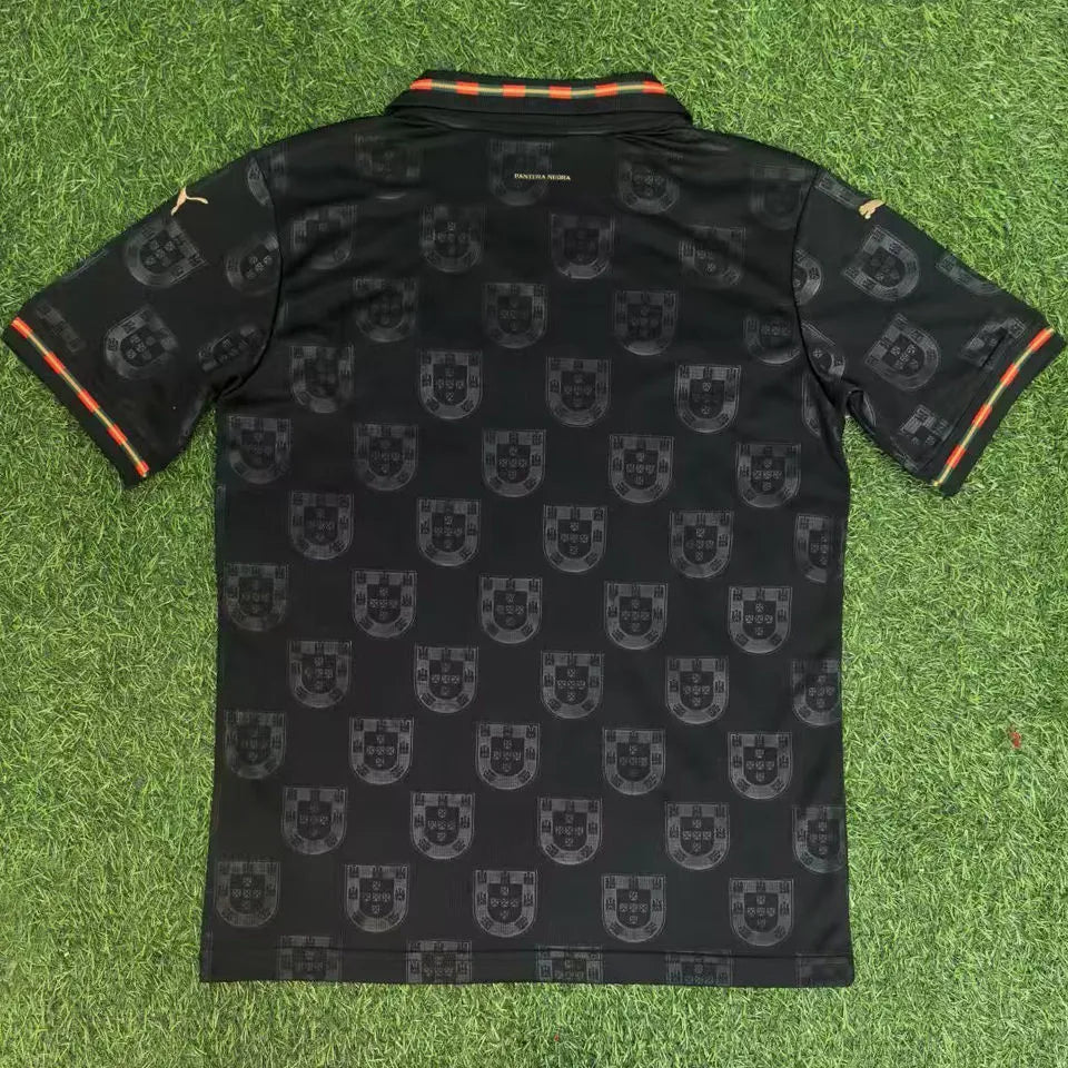2026/27 Portugal Black Fans Soccer Jersey Back