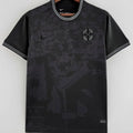 2022 Brazil Black Fans Soccer Jersey Front