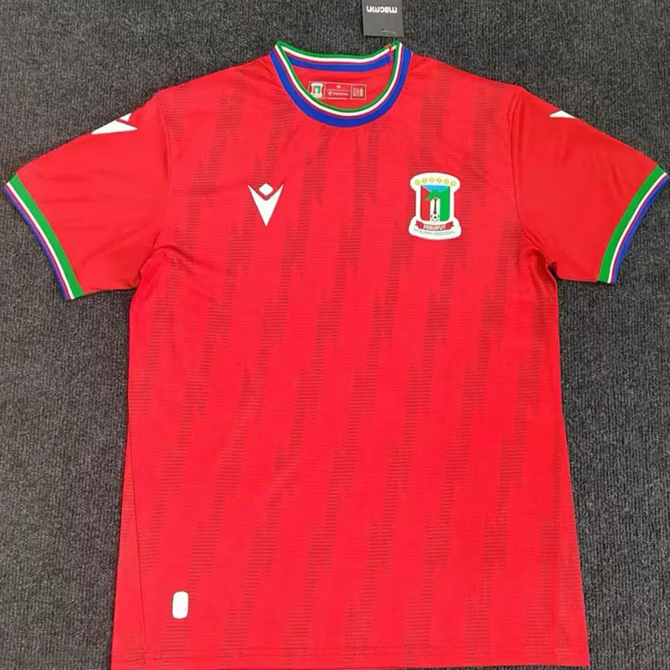 2026/27 Guinea Away Red Fans Soccer Jersey 几内亚 Front