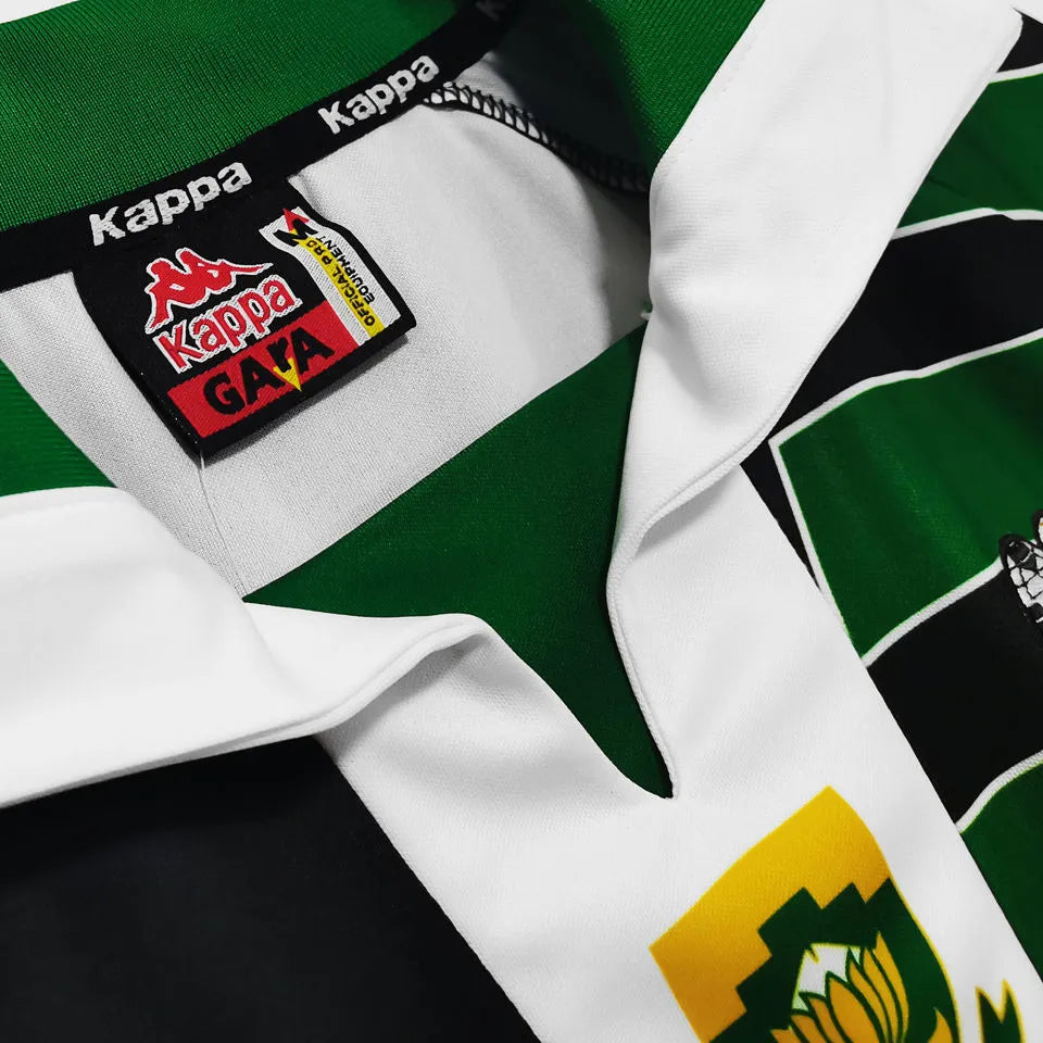 1998 South Africa Away Retro Soccer Jersey Detail 3