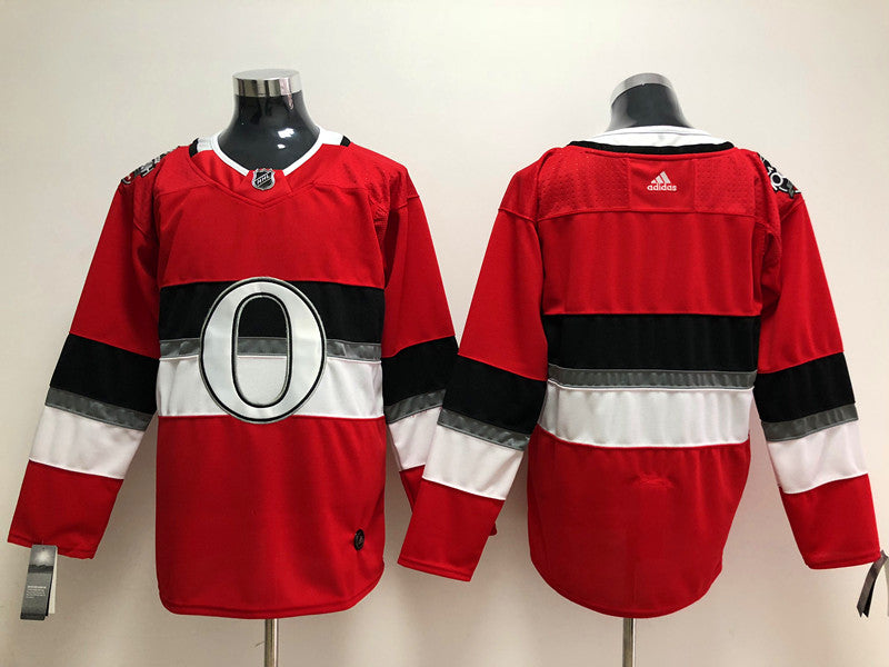 Men's Ottawa Senators Red Breakaway Player Blank Jerseys
