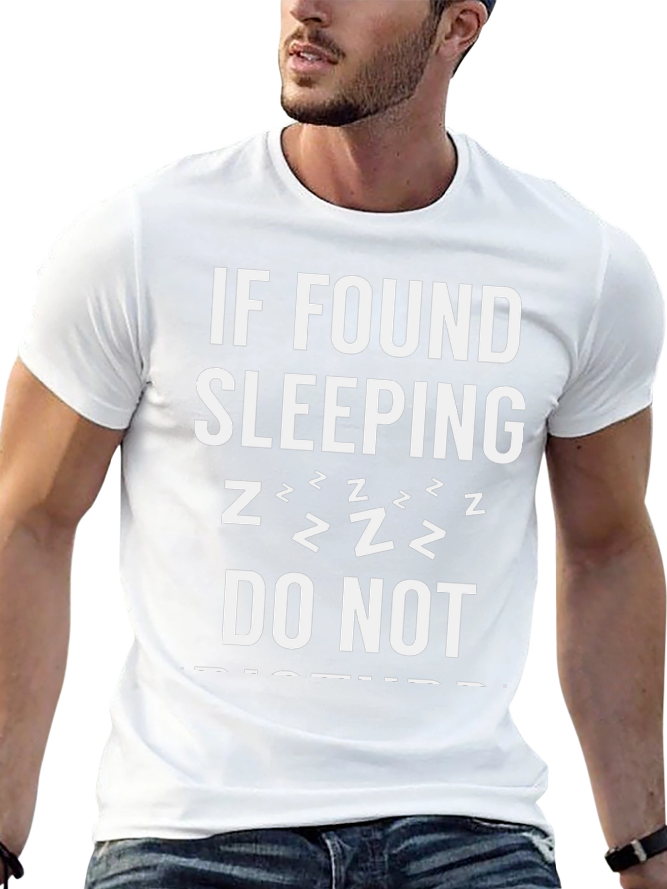 Funny Sleeping T-Shirt - Do Not Disturb