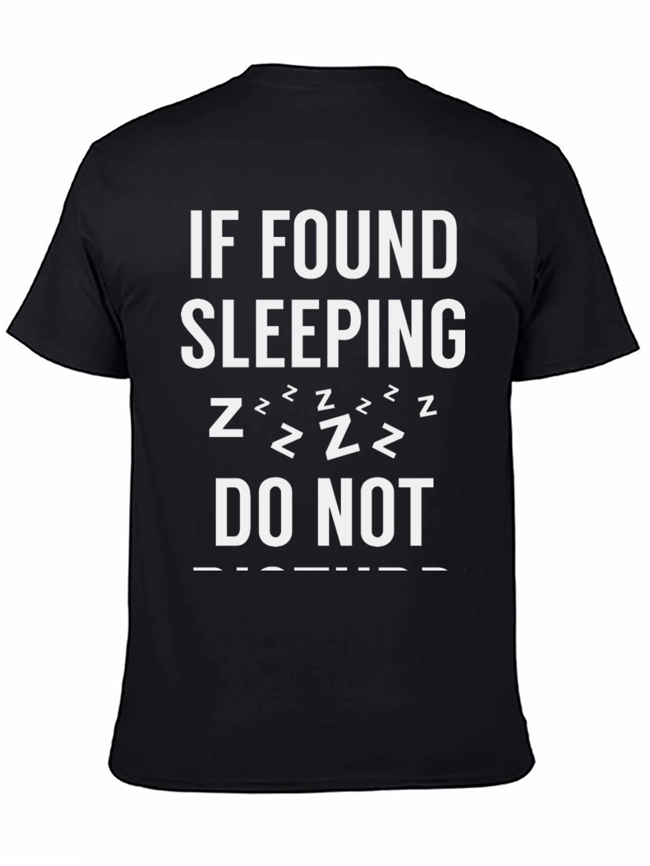 Funny Sleeping T-Shirt - Do Not Disturb