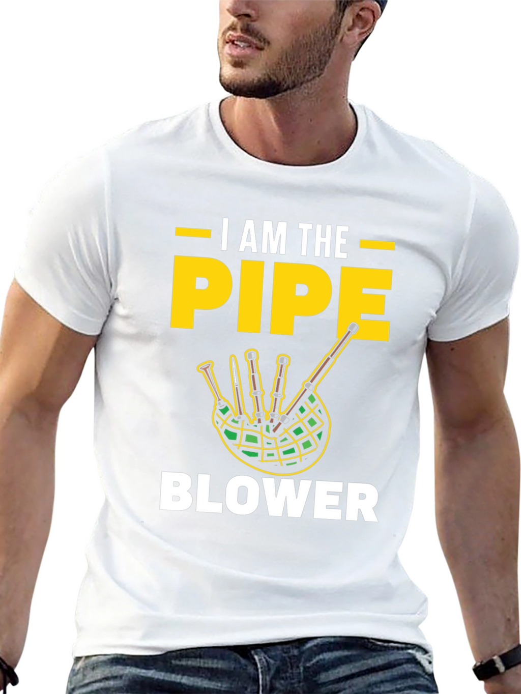 I AM THE PIPE BLOWER Graphic T-Shirt