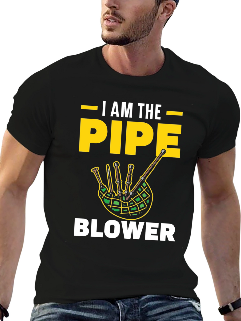 I AM THE PIPE BLOWER Graphic T-Shirt