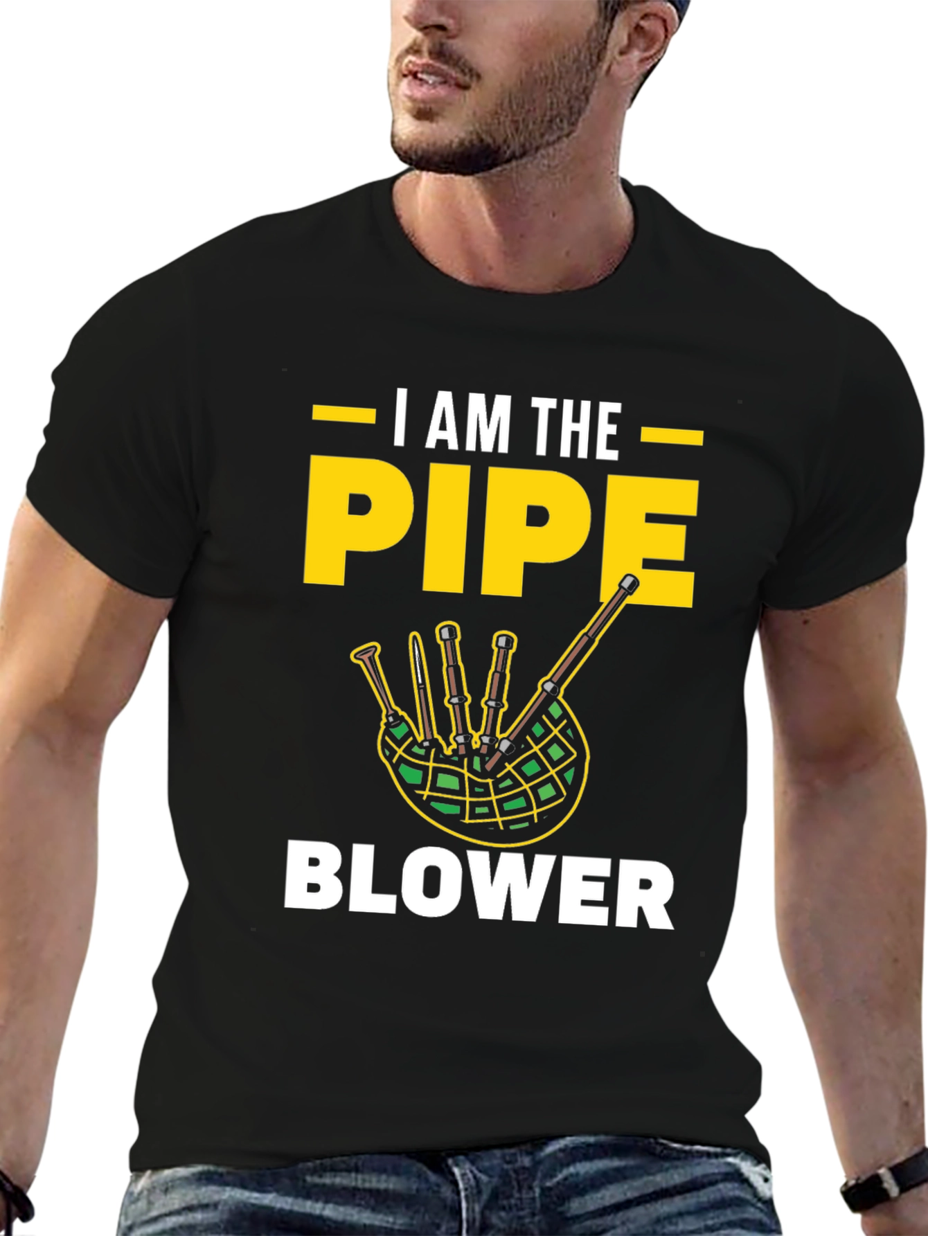 I AM THE PIPE BLOWER Graphic T-Shirt