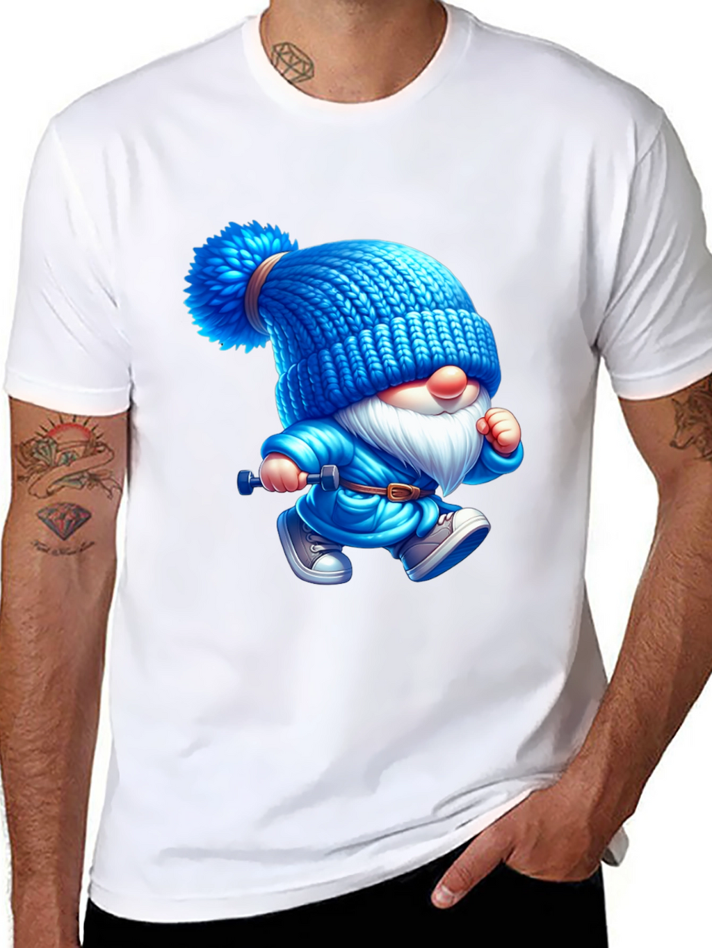 Whimsical Gnome Graphic Tee