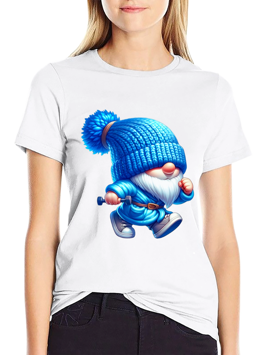Whimsical Gnome Graphic Tee