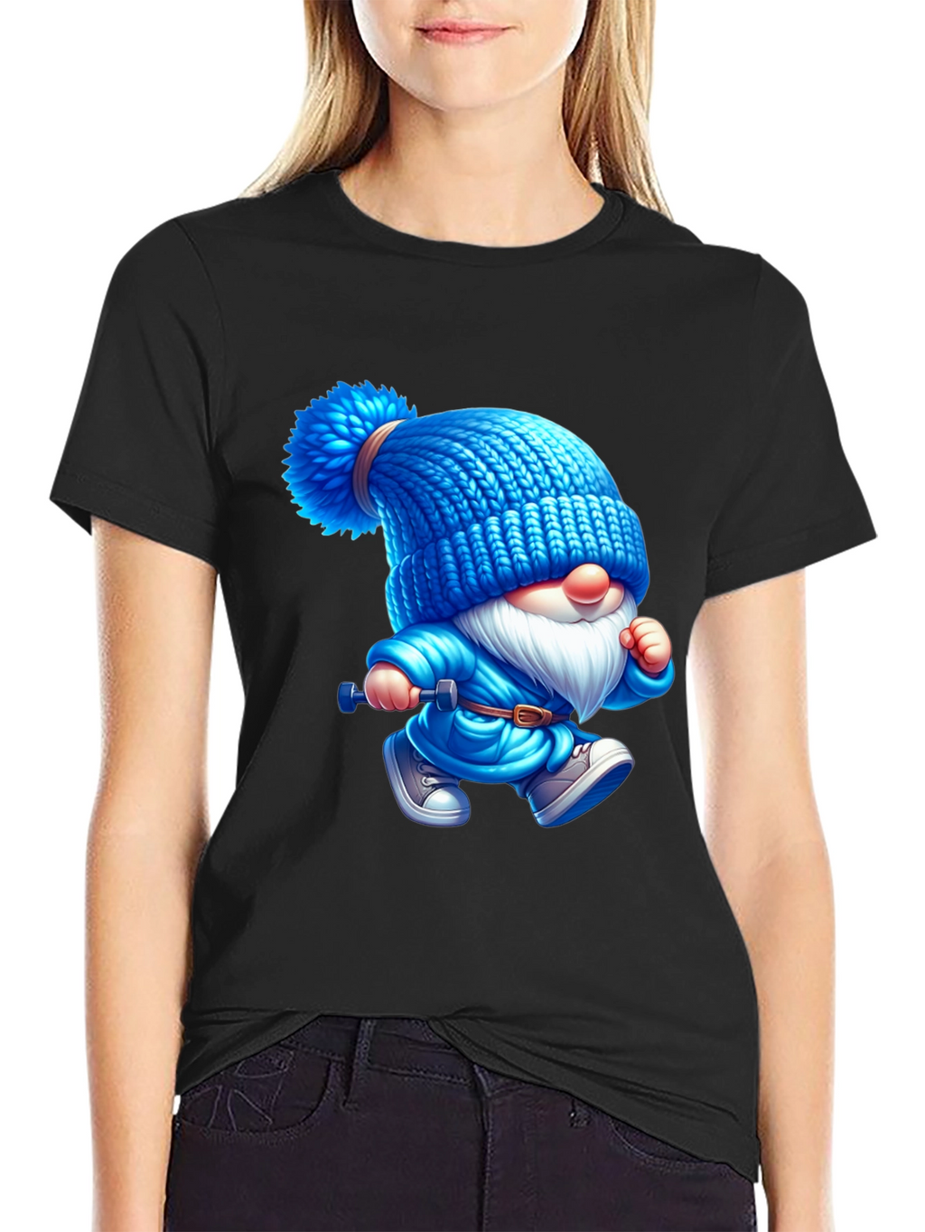 Whimsical Gnome Graphic Tee