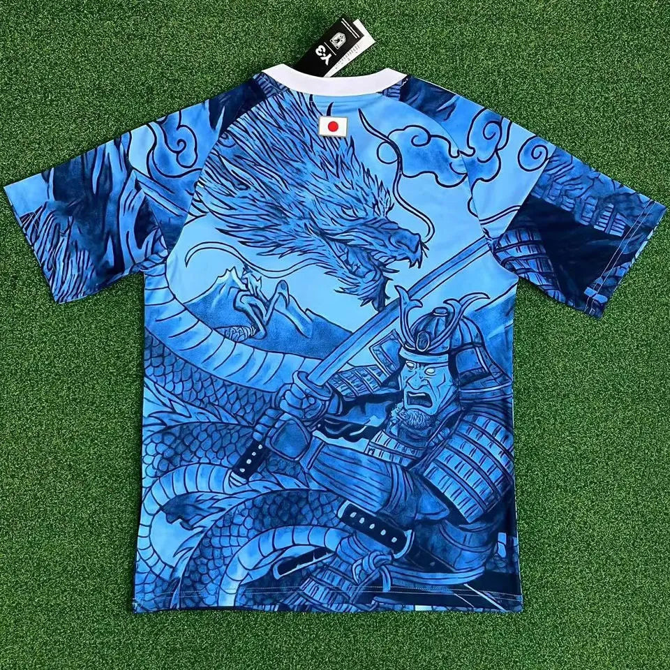 2026 Japan Y-3 Special Edition Blue Fans Jersey Back