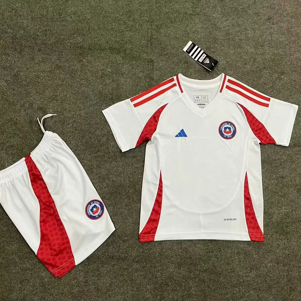 #10 Chile Home Red Retro Soccer Jersey 1994 带10号 Detail 3