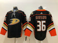 Men's Anaheim Ducks John Gibson #36 Black Breakaway Player Jerseys