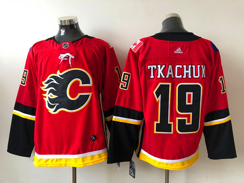Men's Calgary Flames Matthew Tkachuk #19 Red Breakaway Player Jerseys