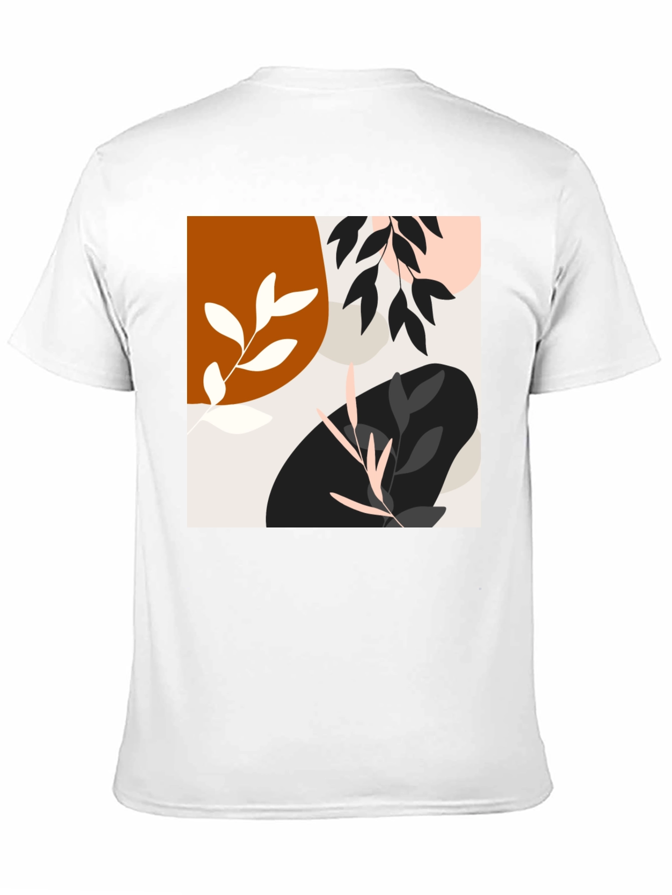 Modern Art Black T-Shirt