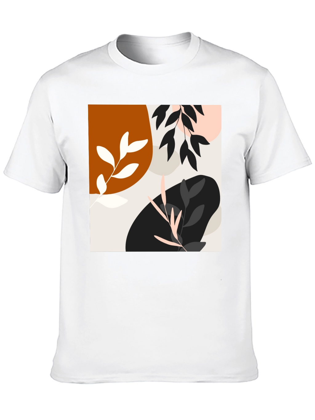 Modern Art Black T-Shirt