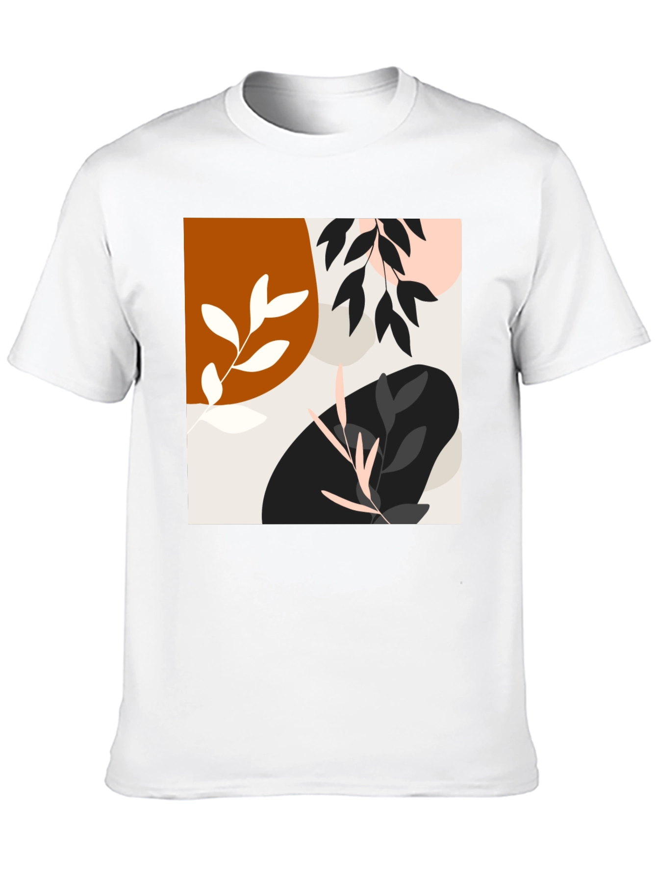 Modern Art Black T-Shirt