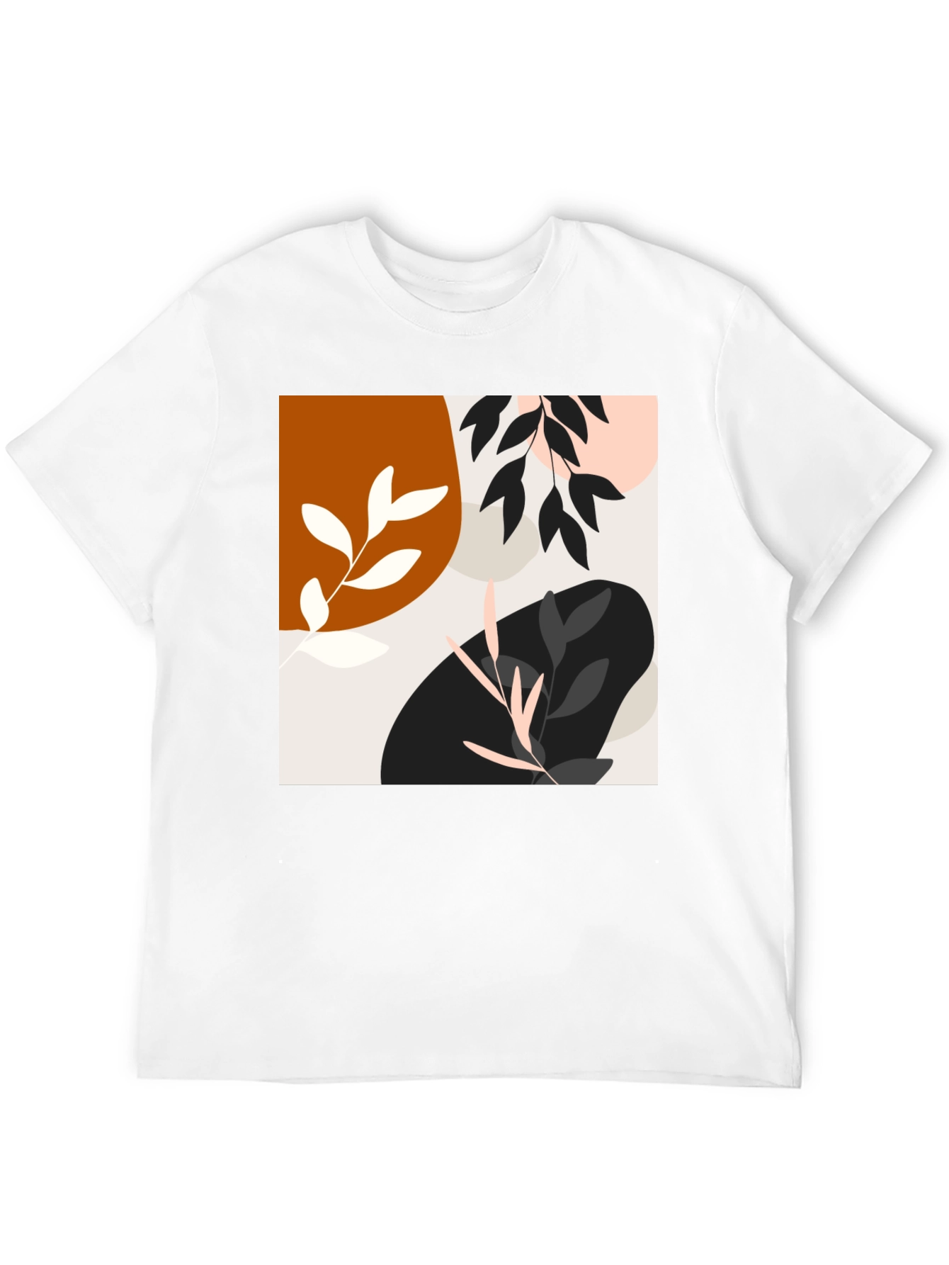 Modern Art Black T-Shirt