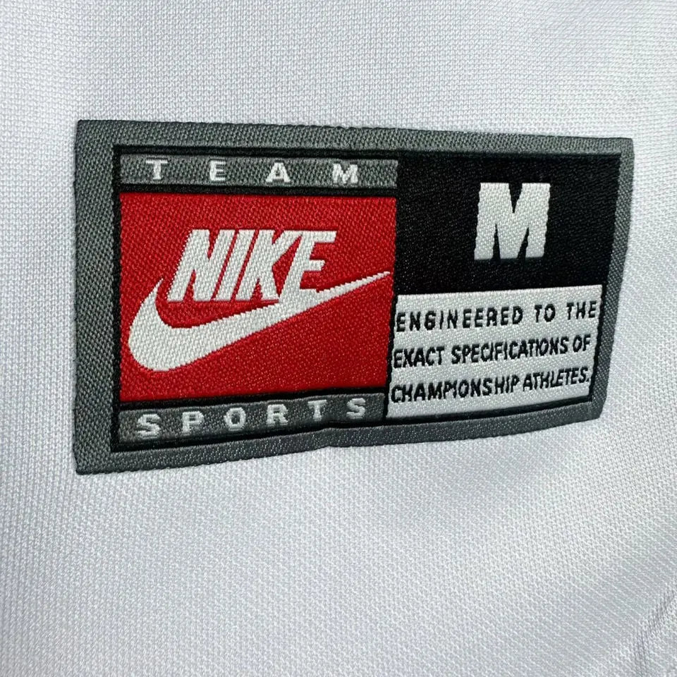 1998 Nigeria Away White Retro Soccer Jersey Detail 4