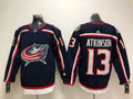 Men's Columbus Blue Jackets Cam Atkinson #13 Navy Home Breakaway Player Jerseys