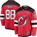 Men's New Jerseys Devils Kevin Bahl #88 Red Player Game Jerseys