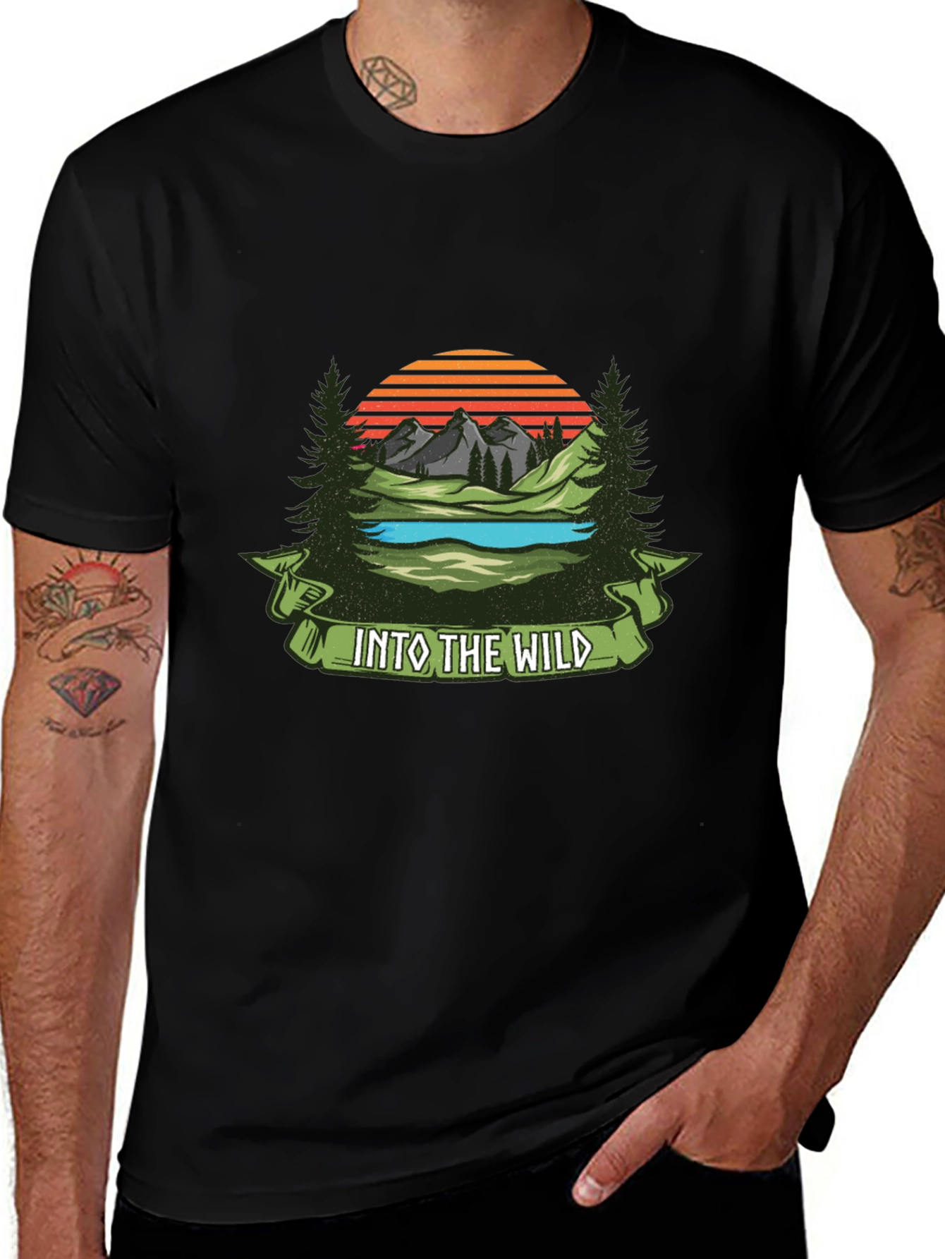 Into The Wild Graphic T-Shirt