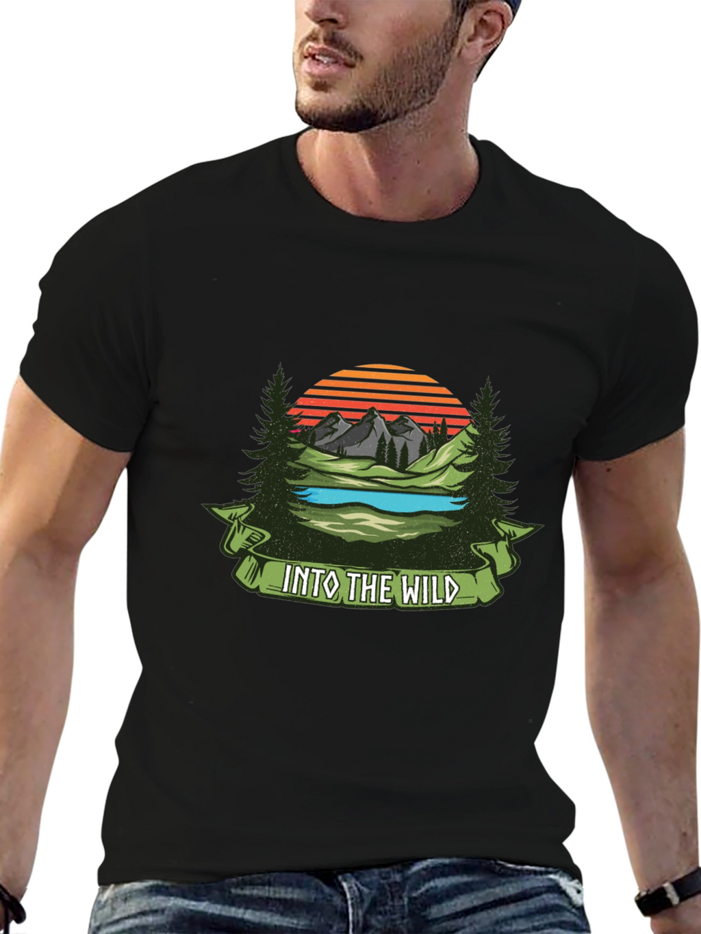Into The Wild Graphic T-Shirt