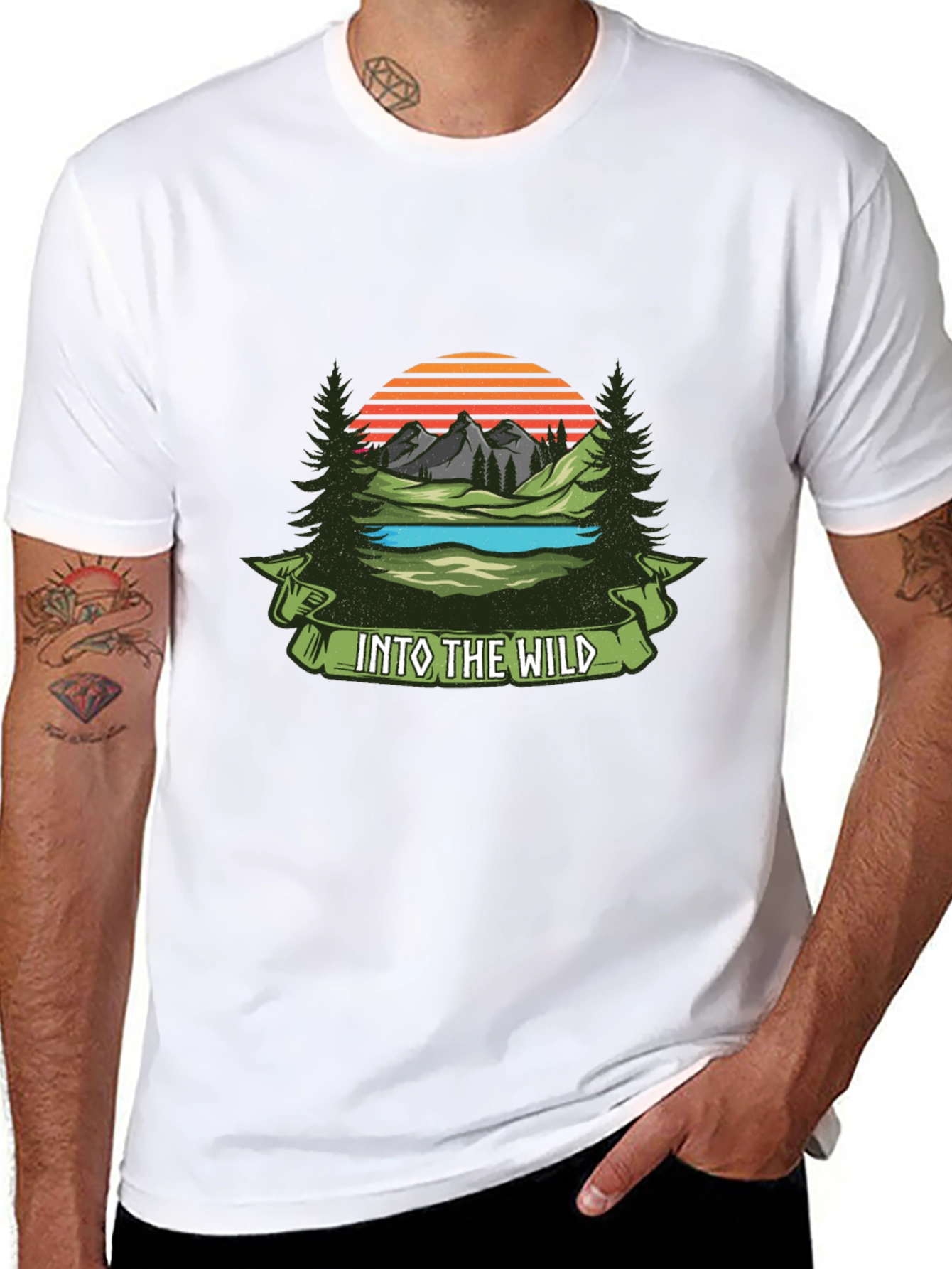 Into The Wild Graphic T-Shirt