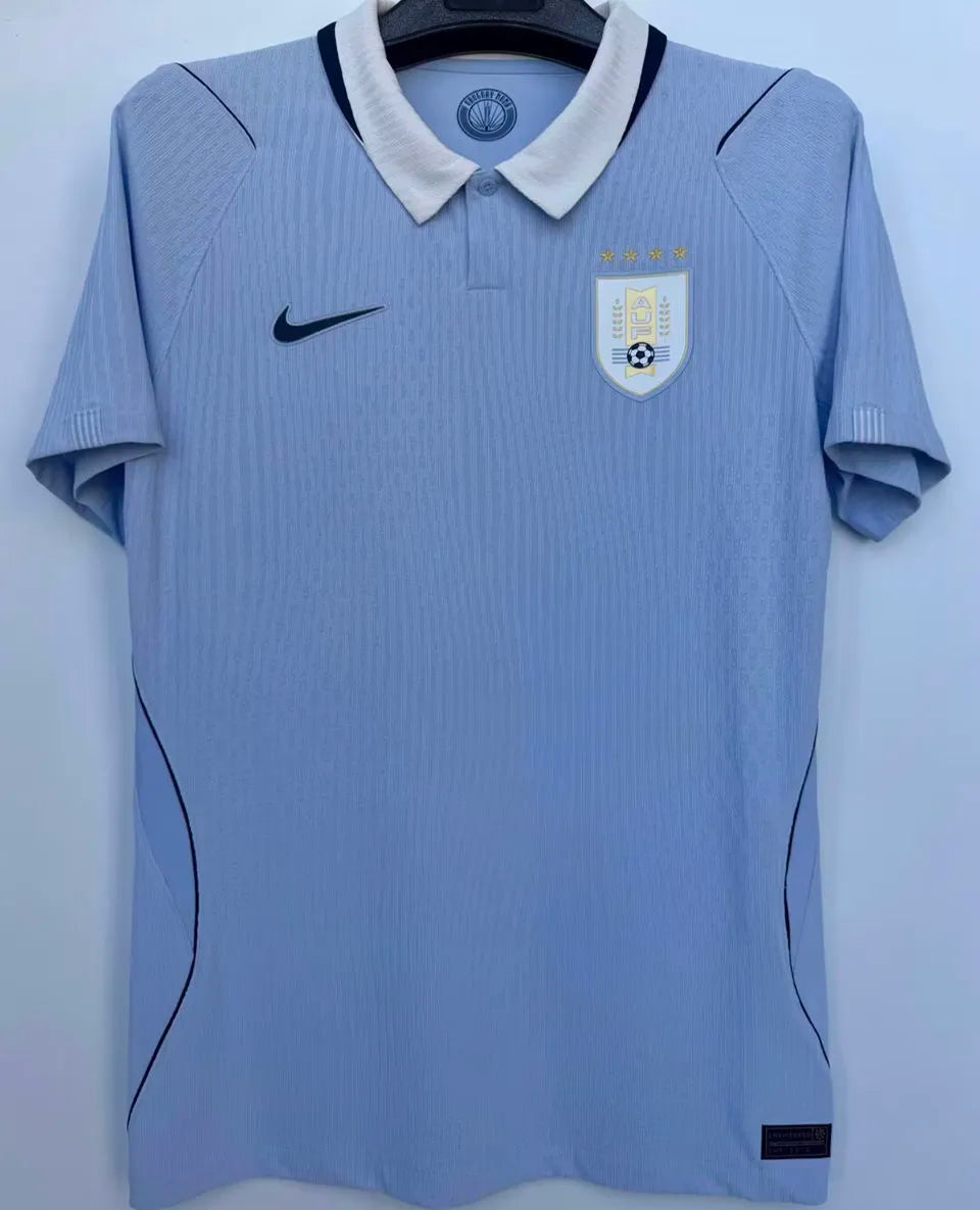 2026/27 Uruguay Home Player Version Soccer Jersey 球员版 Back