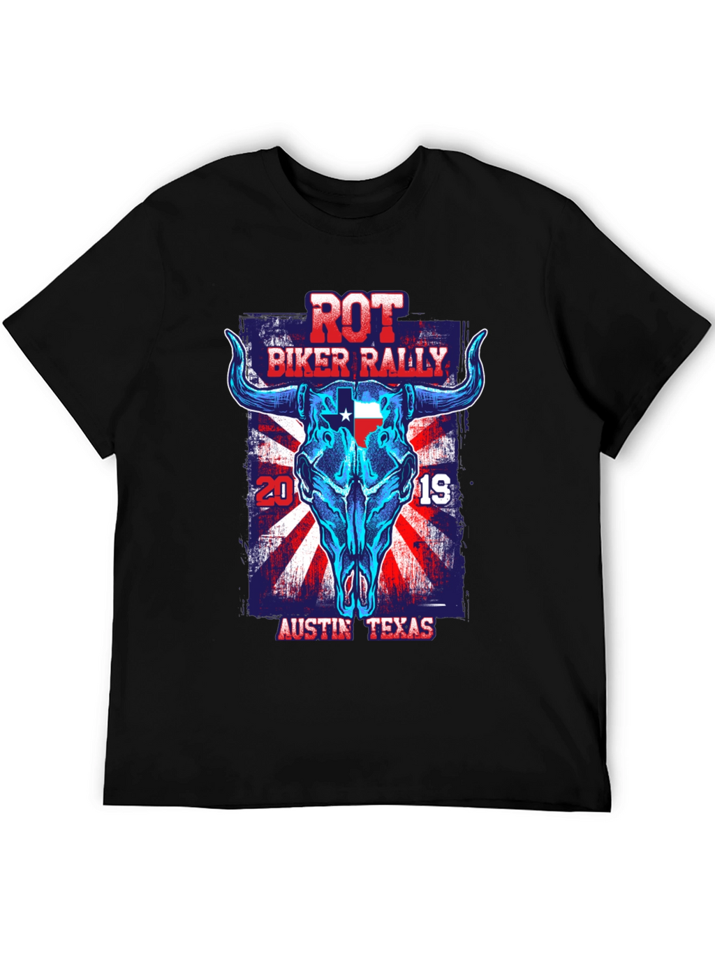 ROT Biker Rally Tee - Austin Texas