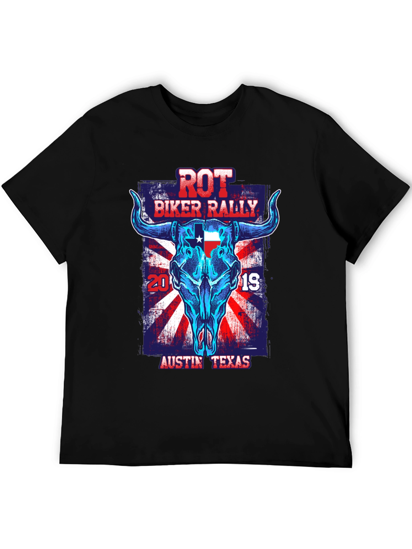 ROT Biker Rally Tee - Austin Texas