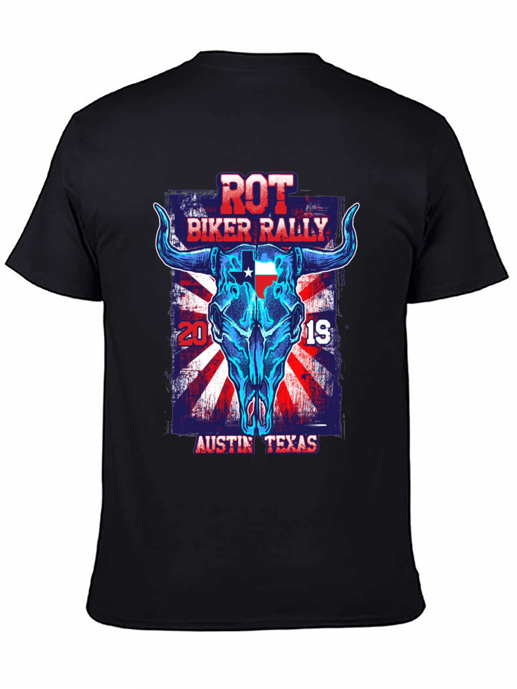 ROT Biker Rally Tee - Austin Texas