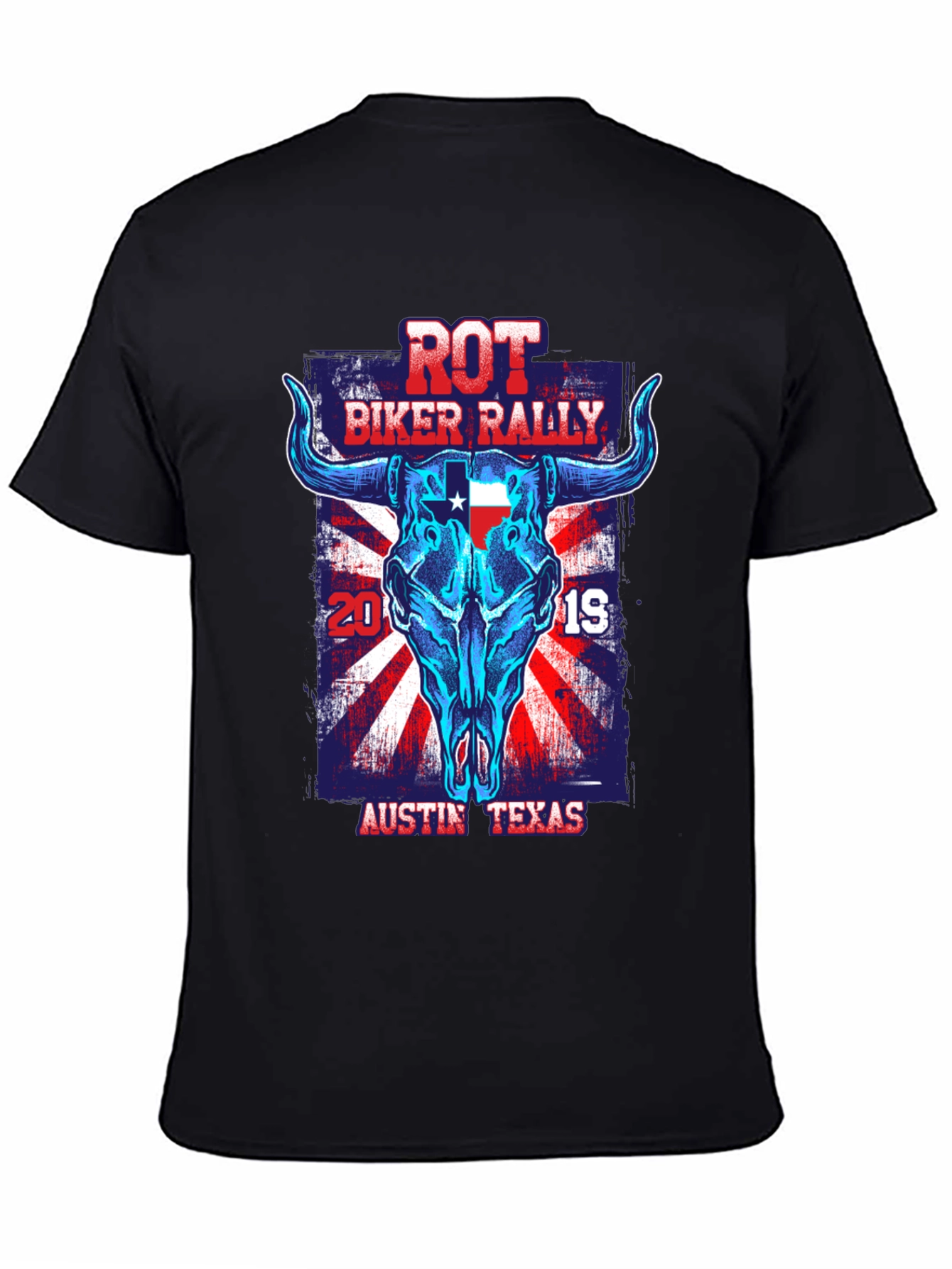 ROT Biker Rally Tee - Austin Texas