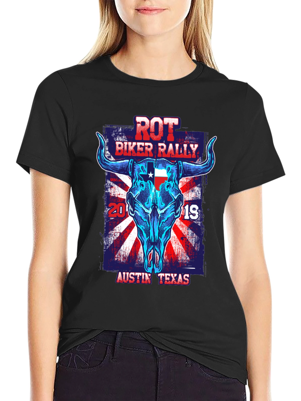 ROT Biker Rally Tee - Austin Texas