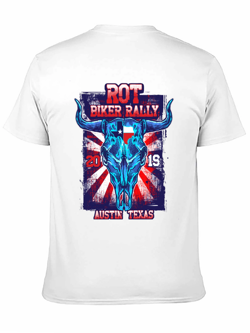 ROT Biker Rally Tee - Austin Texas