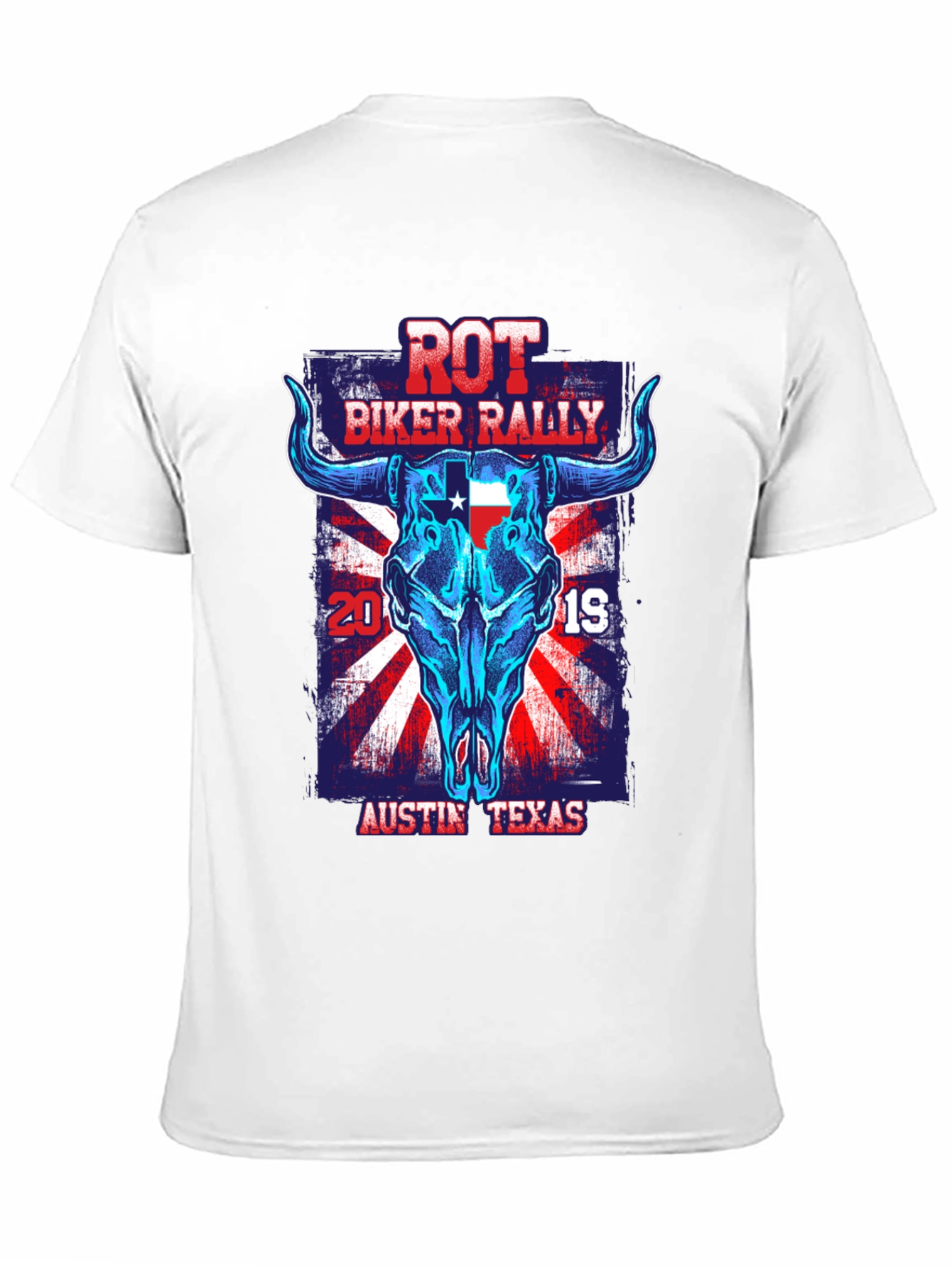 ROT Biker Rally Tee - Austin Texas