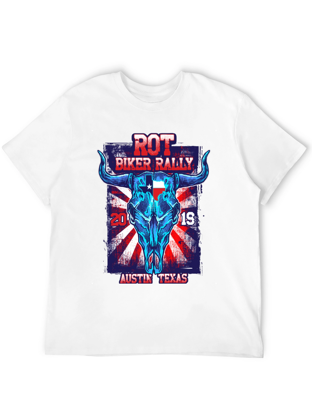 ROT Biker Rally Tee - Austin Texas
