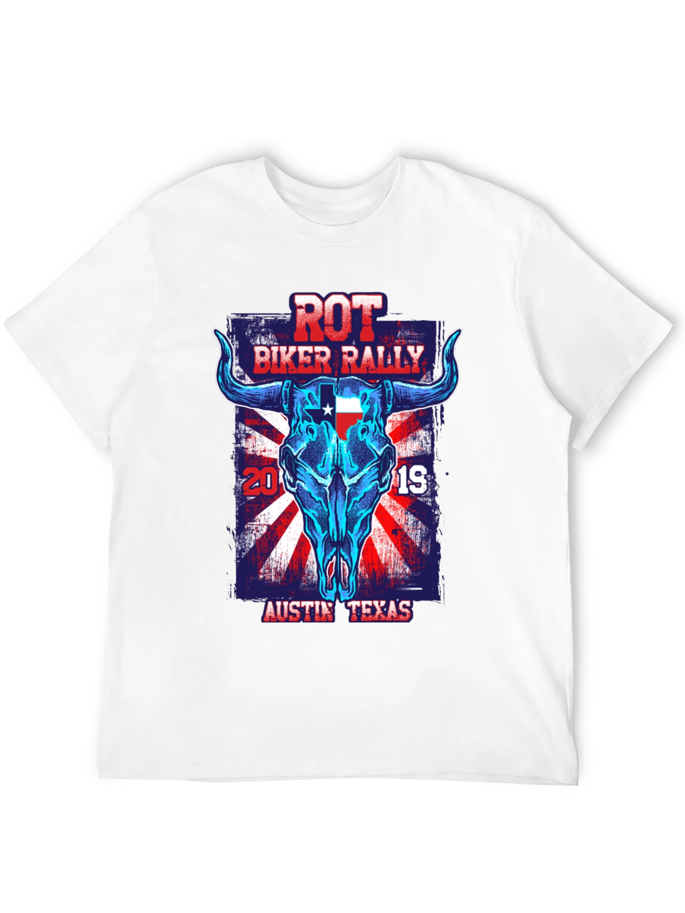 ROT Biker Rally Tee - Austin Texas