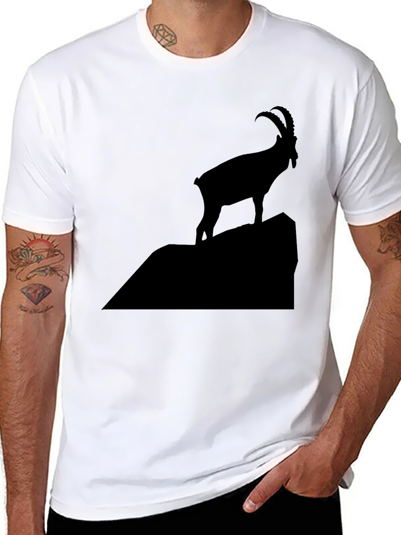 Mountain Goat Silhouette Tee