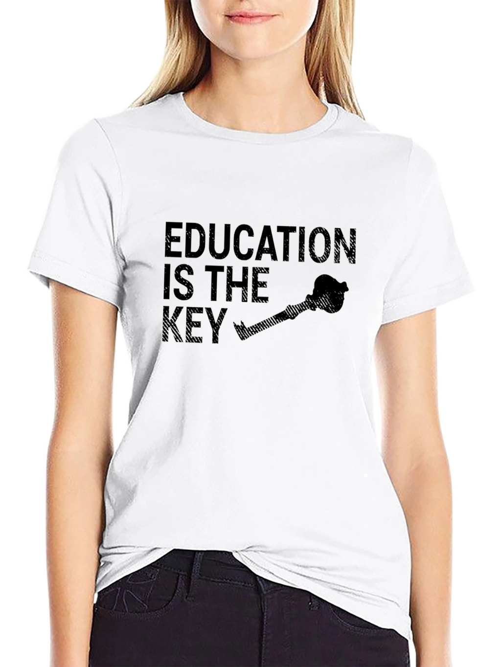 Education is the Key Graphic T-Shirt